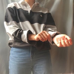 Striped Rugby Shirt-Men’s L